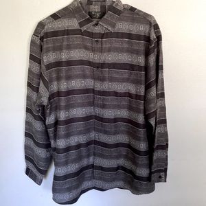 Options by MJ brand shirt, nice looking gray, white and black